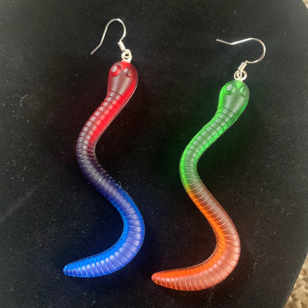 Classic Gummy worm earrings
